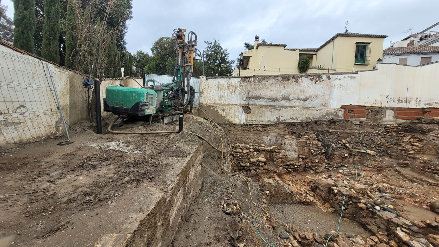 Ejecución de pantallas de contención para proyectos de construcción en Málaga