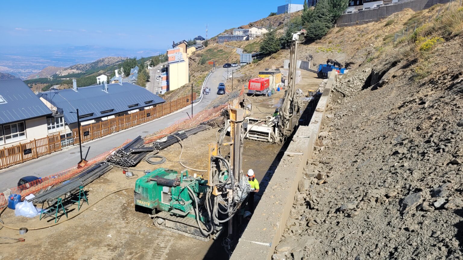 Soluciones de contención y estabilización de taludes en Málaga